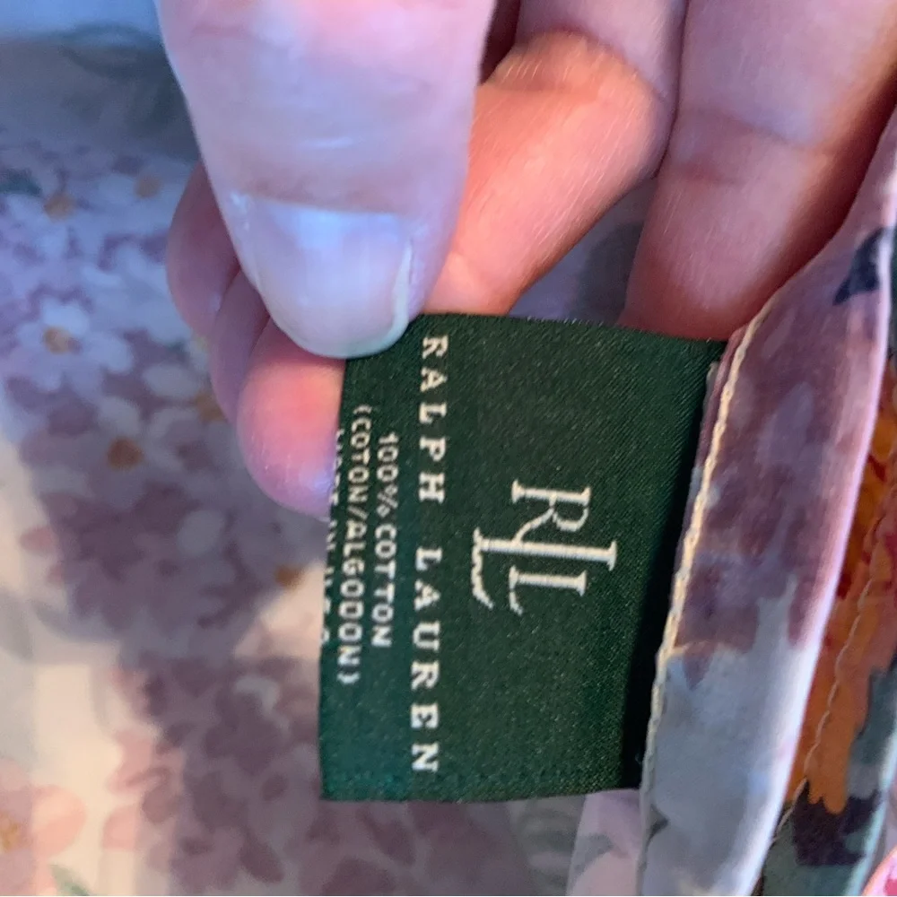 Vintage Ralph Lauren top sheet
